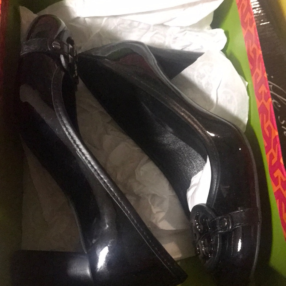 Tory Burch black heels